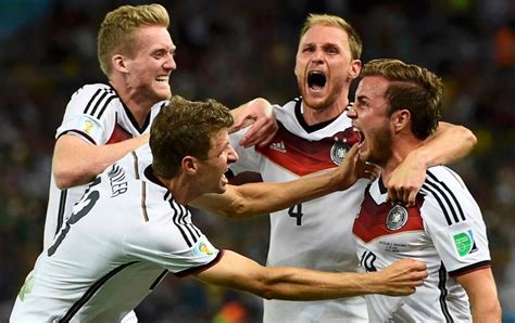 mario goetze goal gives germany world cup 2014 trophy after 1 0 extra time victory over