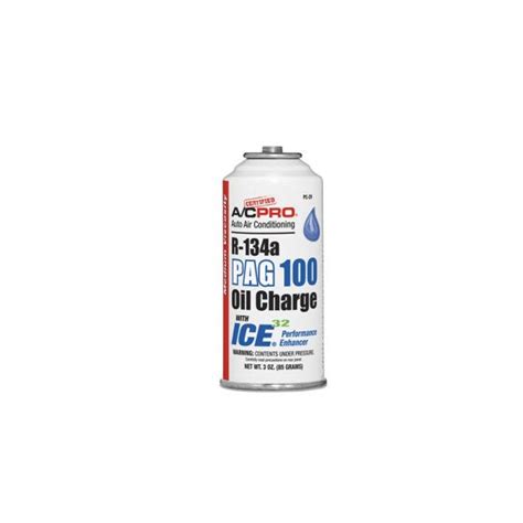 Ac Pro R 134a Pag 100 Oil Charge With Ice 32 Oil Partlimit
