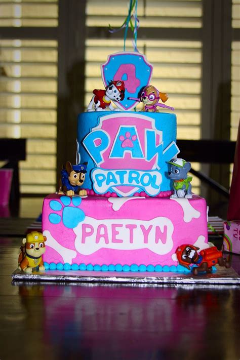 Paw patrol birthday cake for 5 year old boy. Girls Paw Patrol Cake. If you need a cake in Knoxville, TN ...