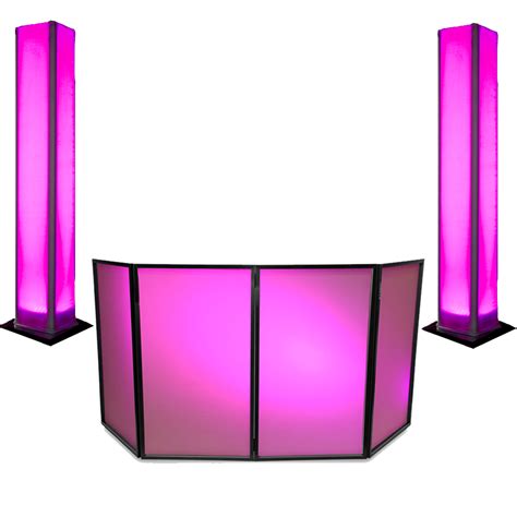 Illuminated Dj Facade X Truss Pillar Package Jp Light Sound Sa