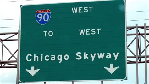 Chicago Skyway Road Map