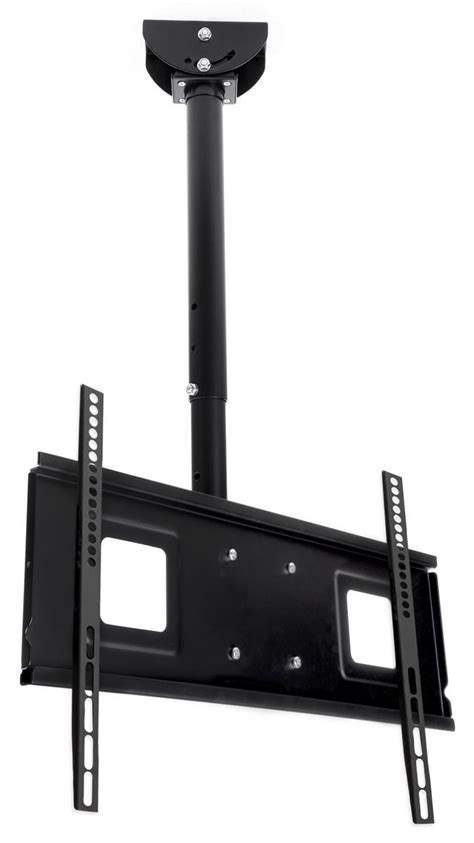 Displays2go Adjustable Ceiling Tv Mount For 35 To 65 Screens Black