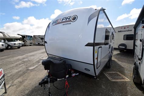 New 2020 Rockwood Geo Pro 19fd Travel Trailer Rv Trailer And Product News