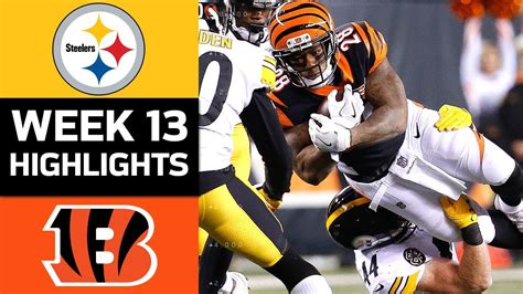 Are you ready to build the next in a work league with a real hotshot? Steelers vs. Bengals | NFL Week 13 Game Highlights - YouTube