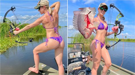 Bikini Bowfishing In North Florida Youtube