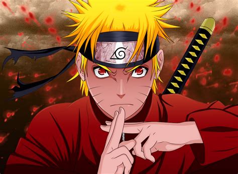 Naruto Uzumaki Ninja Sword HD Wallpaper