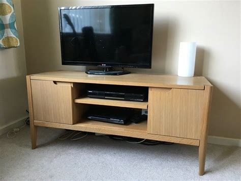 Marks And Spencer Jakob Tv Unit In Oak Colour In Seaton Delaval Tyne