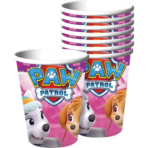 Pink Paw Patrol Tableware Ultimate Kit For 24 Guests Party City
