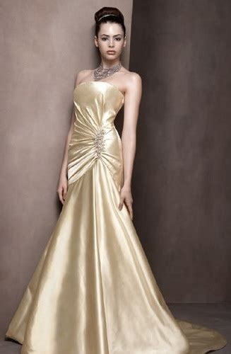 I Heart Wedding Dress Gold Wedding Dress