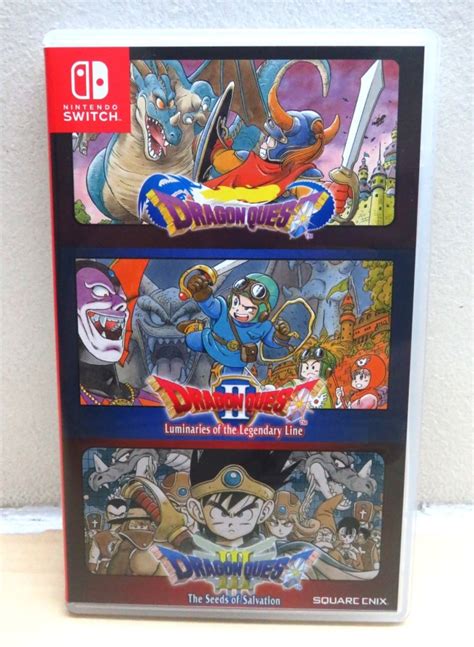 Unboxing Video For Dragon Quest I Ii And Iii English Physical Edition For Switch Nintendosoup