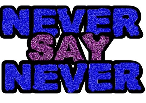 Never Say Never Png By Lizabieber On Deviantart