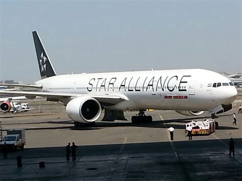 Air Indias Boeing 777 300er In Star Alliance Special Livery