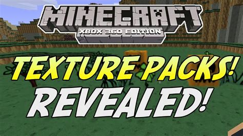 Minecraft Xbox 360 2 New Texture Packs Revealed Info Plastic