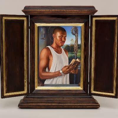 Alpha Omega Arts Kehinde Wiley S Dutch Religious Art At Phoenix Art Museum