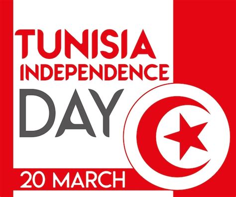 Fête De Lindépendance De La Tunisie 20 Mars Traduction Joyeuse Fête De