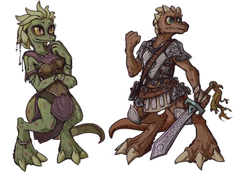 Commission Kobolds By Inlucidreverie On Deviantart