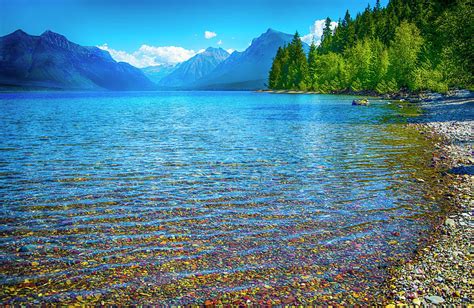 Lake Mcdonald At Glacier National Park Photograph By Jennifer Stackpole