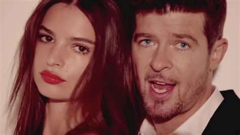 Emily Ratajkowski Says Robin Thicke Groped Her Bare Breasts On Set Of