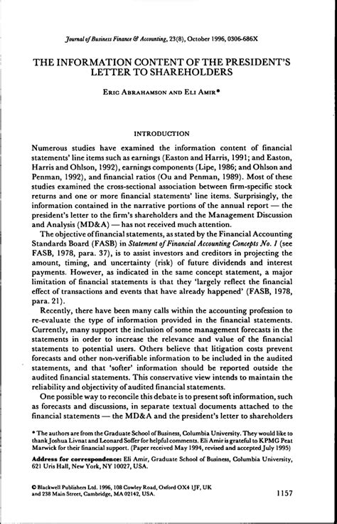 The president must squarely face the fact that the nsc system he or she chooses must recall its original purpose, which is to provide advice to the there would be more of a focus on administering the advisory process to ensure not only that the president got the best advice possible, but also that. (PDF) The Information Content of the President's Letter to Shareholders