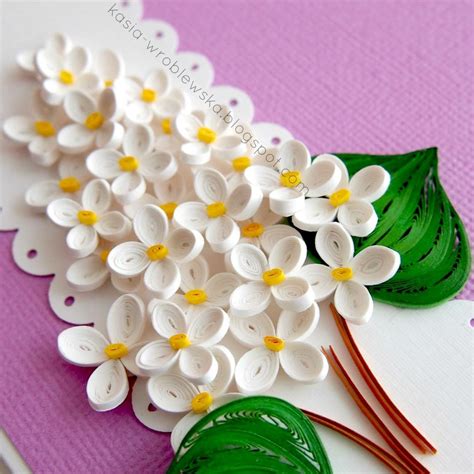 White Bouqet Quilling Flowers Tutorial Paper Quilling Flowers Paper