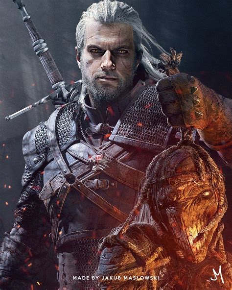 Jakub Masłowski On Twitter Henry Cavill As Geralt Witcher Made By Me