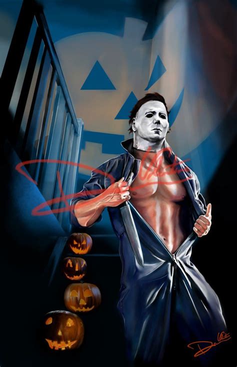 Michael Myers Halloween Hunks Of Horror Pinup By Cordy5by5 On