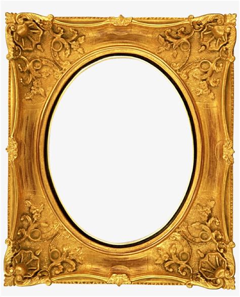 Victorian Frame Png Fancy Gold Frame Vector Png Image Transparent