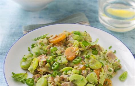 Fèves au jambon Recette de fèves au jambon