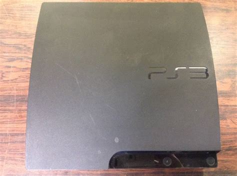 Sony Ps3 Playstation3 320gb Cech 3000b Charcoal Black Console Working