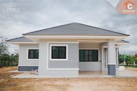 That Gray Bungalow With Three Bedrooms Pinoy Eplans
