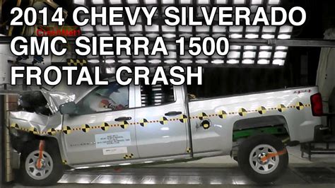 2014 Chevy Silverado Gmc Sierra 1500 Double Cab Frontal Crash Test
