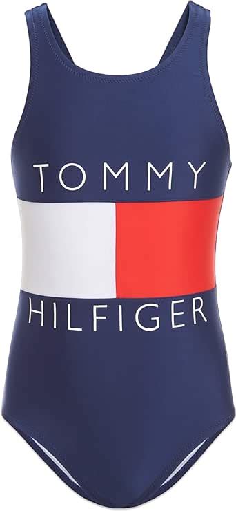 Tommy Hilfiger Girls One Piece Swimsuit Clothing