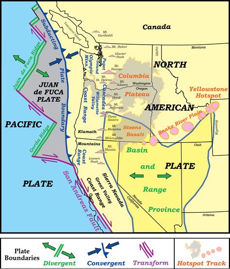 Continental Hotspot Geology Us National Park Service