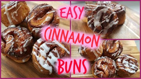 How To Make Easy Cinnamon Buns Youtube