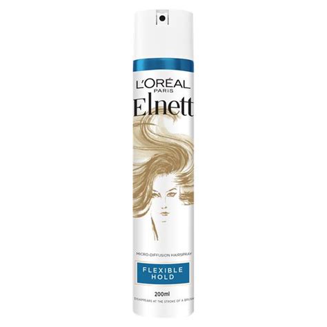 Loreal Paris Elnett Flexible Hold Shine Hairspray 200ml Mcgorisks