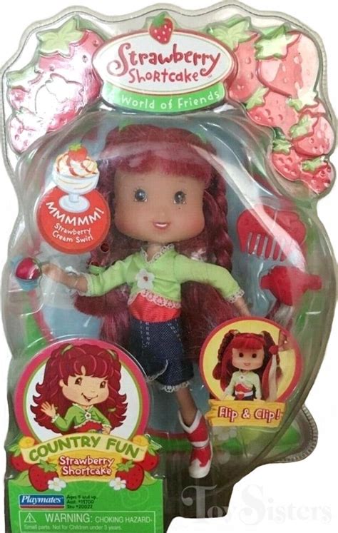 Strawberry Shortcake Playmates Dolls Country Fun Toy Sisters