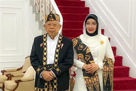 Baju Adat Tanjung Jabung Barat, wakil presiden maruf amin memakai baju adat banten  upacara hut ri antara news jawa barat