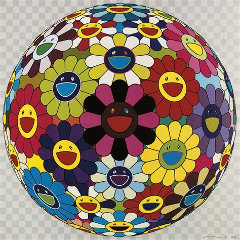 Takashi Murakami B 1962 Flower Ball Kindergarten Days Christies