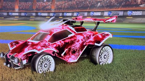 One Month Into Rocket League, and heres my car. (Crimson ...