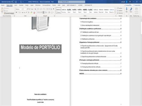 Portf Lio Acad Mico Para Faculdade Como Fazer Exemplos E Modelos Prontos