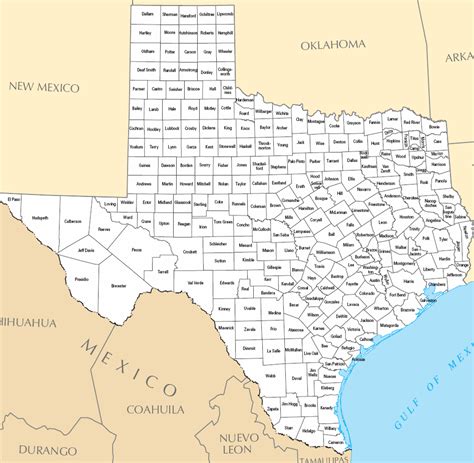 Carte Texas Carte