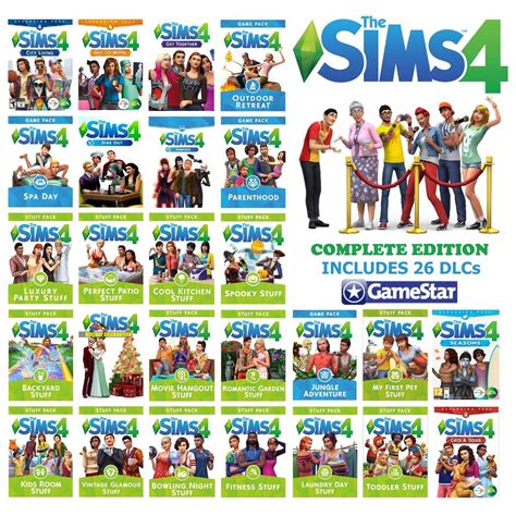 Los Sims 4 Complete Collection Todas Sus Expansiones Pc 4000 En