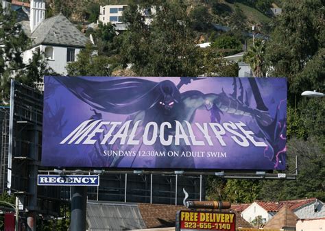Daily Billboard Animation Week Metalocalypse Tv Billboard