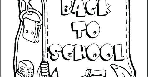 First Day Of School Coloring Pages For Preschoolers At