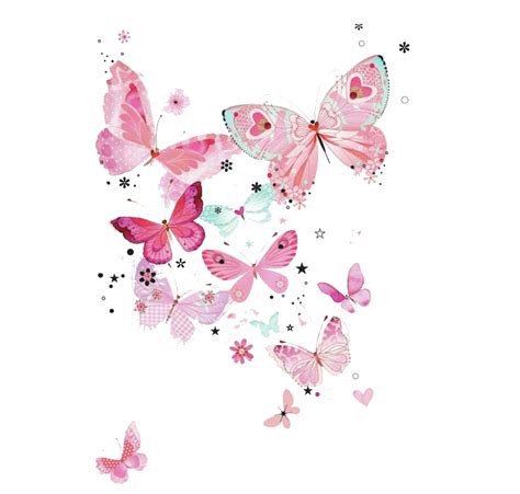 Transparent Background Pink Butterfly Png Free Logo Image