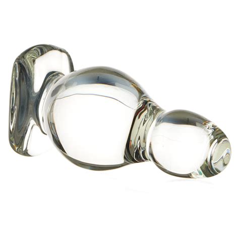 Smooth Clear Glass Butt Plug Home And Lifestyles Gosensi