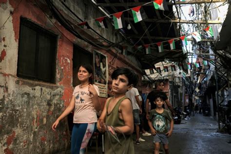 Palestinians In Crisis Hit Lebanon Plunge Deeper Into Poverty Un