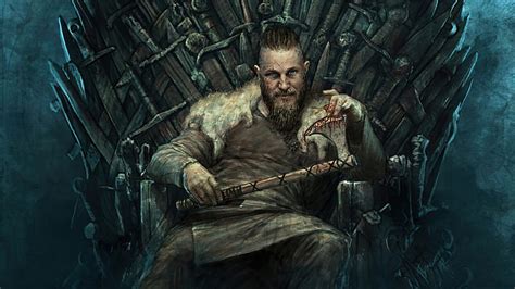 4k Free Download King Ragnar Vikings Tv Shows Artstation Hd