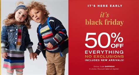 What Sale Is For Baby Gap For Black Friday - Gap Canada Black Friday 2017 Sale: Save 50% Off Everything, NO