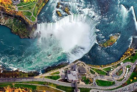 Niagara Falls Ontario Canada Niagara Falls Aerial View Aerial Photo
